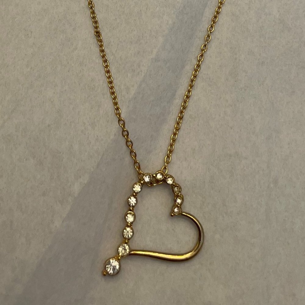 Gold Heart Necklace